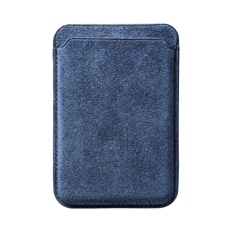 Alcantara® MagSafe Wallet - Blu Capri