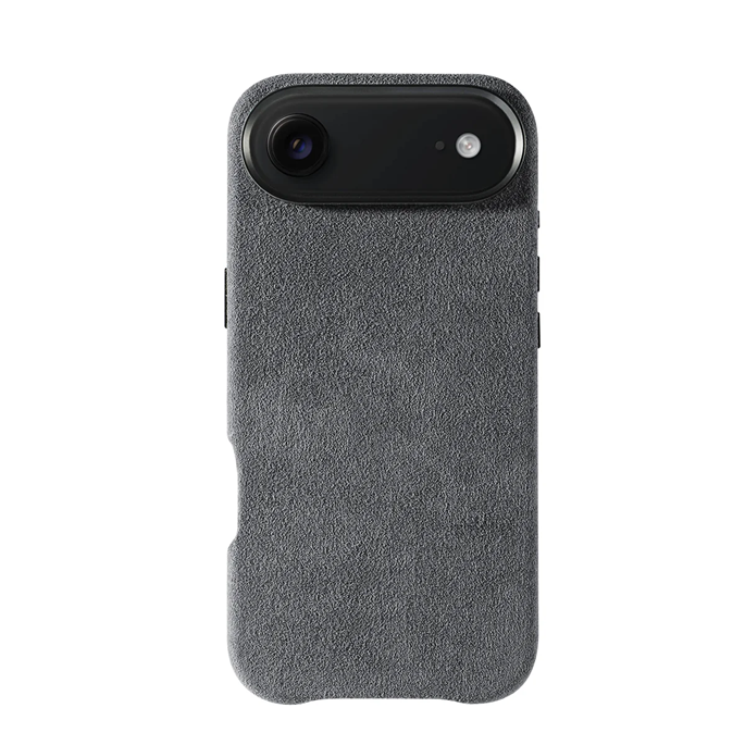 Alcantara Case for iPhone – Grigio Milano